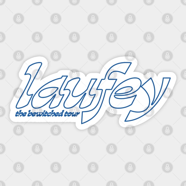 Laufey Bewitched Tour Sticker by celestial_artworks